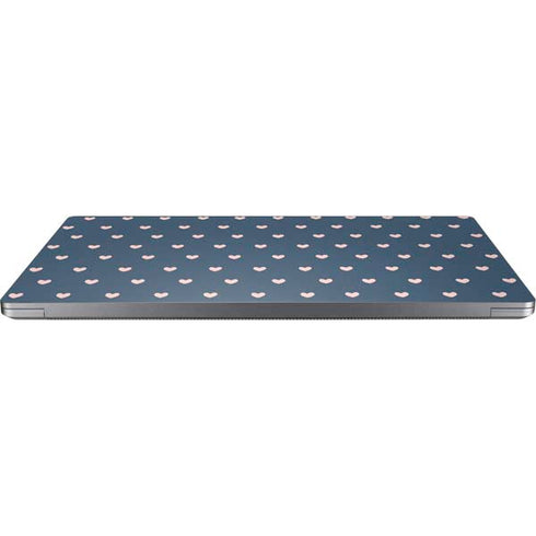 Blue and Pink Hearts Universal Laptop 11in (8.8 x 6.2in) Skin